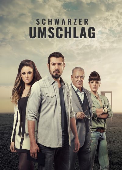 Schwarzer Umschlag